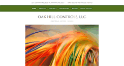 Desktop Screenshot of oakhillcontrols.com